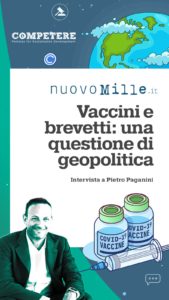 La Geopolitica dei Vaccini - Nuovo Mille PIETRO PAGANINI brevetti paganini non ripete grande