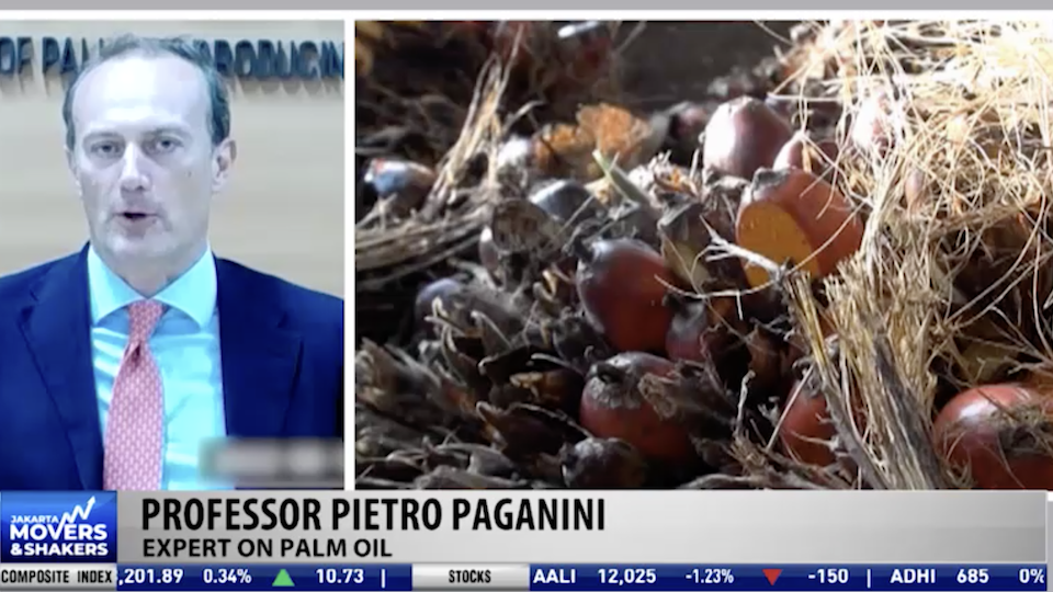 Indonesian Leadership in Vegetable Oils - Metro Tv Jakarta - Pietro Paganini