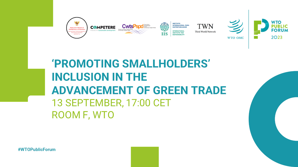 Green Trade Policies and Smallholder Inclusion pietro paganini